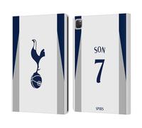 Head Case Designs Licenza Ufficiale Tottenham Hotspur F.C. Son Heung-Min 2025/26 Giocatori Home Kit Custodia Portafoglio in Pelle Compatibile con Apple iPad PRO 12.9 2020/2021/2022