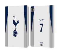 Head Case Designs Licenza Ufficiale Tottenham Hotspur F.C. Son Heung-Min 2025/26 Giocatori Home Kit Custodia Portafoglio in Pelle Compatibile con Apple iPad PRO 13 M4 2024
