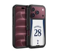 Head Case Designs Licenza Ufficiale Tottenham Hotspur F.C. Wilson Odobert 2025/26 Giocatori Divisa Casa 2° Gruppo Custodia Antiurto Ultra Blindata compatibile con Apple iPhone 18 Pro