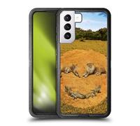 Head Case Designs Licenza Ufficiale Vincent HIE La Felicità di Un Leone Arte Chiave Custodia Antiurto Ultra Blindata Compatibile con Samsung Galaxy S21+ 5G