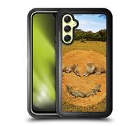 Head Case Designs Licenza Ufficiale Vincent HIE La Felicità di Un Leone Arte Chiave Custodia Antiurto Ultra Blindata Compatibile con Samsung Galaxy A34 5G
