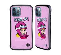 Head Case Designs Licenza Ufficiale Wacky Races Penelope Classico Custodia Cover Ibrida Compatibile con Apple iPhone 12 / iPhone 12 PRO