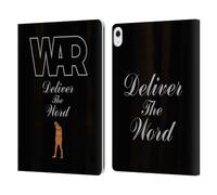 Head Case Designs Licenza Ufficiale War Deliver The World Grafica Custodia Portafoglio in Pelle Compatibile con Apple iPad Air 13 2024/2025