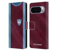 Head Case Designs Licenza Ufficiale West Ham United FC 1964 FA Cup Final Kits Retro Custodia Portafoglio in Pelle Compatibile con Google Pixel 10 Pro XL