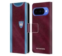 Head Case Designs Licenza Ufficiale West Ham United FC 1964 FA Cup Final Kits Retro Custodia Portafoglio in Pelle Compatibile con Google Pixel 10