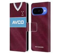 Head Case Designs Licenza Ufficiale West Ham United FC 1983 In Casa Kits Retro Custodia Portafoglio in Pelle Compatibile con Google Pixel 10