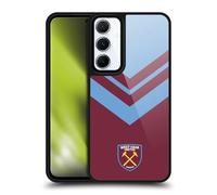 Head Case Designs Licenza Ufficiale West Ham United FC Arrowhead Lines Crest Grafiche Cover in Gel Rinforzata [Protezione di Grado Militare] Compatibile con Samsung Galaxy A55 5G