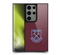 Head Case Designs Licenza Ufficiale West Ham United FC Claret Cresta 125esimo Anno Anniversario Cover in Gel Rinforzata [Protezione di Grado Militare] Compatibile con Samsung Galaxy S24 Ultra 5G