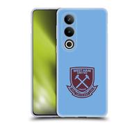 Head Case Designs Licenza Ufficiale West Ham United FC Claret Cresta 2 125esimo Anno Anniversario Custodia Cover in Morbido Gel Compatibile con OnePlus Ace 3V 5G