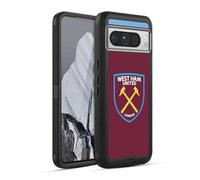 Head Case Designs Licenza Ufficiale West Ham United FC Home 2019/20 Kit Crest Custodia Antiurto Ultra Blindata Compatibile con Google Pixel 8 PRO