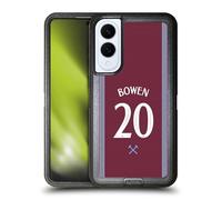 Head Case Designs Licenza Ufficiale West Ham United FC Jarrod Bowen 2025/26 Giocatori Home Kit Custodia Antiurto Ultra Blindata Compatibile con Samsung Galaxy S25 Edge