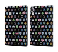 Head Case Designs Licenza Ufficiale West Ham United FC Modello 6 Storia Stemma Custodia Portafoglio in Pelle Compatibile con Apple iPad PRO 13 M4 2024