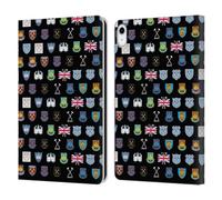 Head Case Designs Licenza Ufficiale West Ham United FC Modello 6 Storia Stemma Custodia Portafoglio in Pelle Compatibile con Apple iPad 10.9 2022/2025