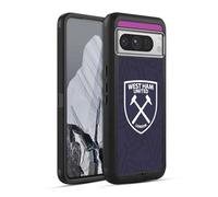 Head Case Designs Licenza Ufficiale West Ham United FC Third 2019/20 Kit Crest Custodia Antiurto Ultra Blindata Compatibile con Google Pixel 8 PRO