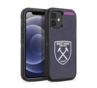 Head Case Designs Licenza Ufficiale West Ham United FC Third 2019/20 Kit Crest Custodia Antiurto Ultra Blindata compatibile con Apple iPhone 12 / iPhone 12 Pro