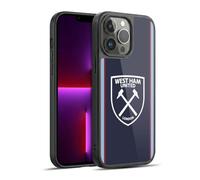 Head Case Designs Licenza Ufficiale West Ham United FC Third 2021/22 Kit Crest Cover in Gel Rinforzata [Protezione di Grado Militare] Compatibile con Apple iPhone 13 PRO Max