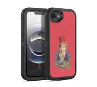Head Case Designs Licenza Ufficiale Willy Wonka and the Chocolate Factory Gene Wilder Grafiche Custodia Antiurto Ultra Blindata compatibile con Apple iPhone 16e / iPhone 17e