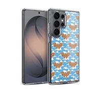 Head Case Designs Licenza Ufficiale Wonder Woman 1984 Modelli Retro 2 Arte Logo Custodia in Gel [Protezione di Grado Militare] Compatibile con Samsung Galaxy S26 Ultra
