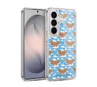 Head Case Designs Licenza Ufficiale Wonder Woman 1984 Modelli Retro 2 Arte Logo Custodia in Gel [Protezione di Grado Militare] Compatibile con Samsung Galaxy S26 Plus