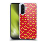 Head Case Designs Licenza Ufficiale Wonder Woman 1984 Modelli Retro Arte Logo Custodia in Gel [Protezione di Grado Militare] Compatibile con Samsung Galaxy A36 5G