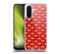 Head Case Designs Licenza Ufficiale Wonder Woman 1984 Modelli Retro Arte Logo Custodia in Gel [Protezione di Grado Militare] Compatibile con Samsung Galaxy A26 5G