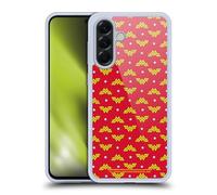 Head Case Designs Licenza Ufficiale Wonder Woman 1984 Modelli Retro Arte Logo Custodia in Gel [Protezione di Grado Militare] Compatibile con Samsung Galaxy A56 5G