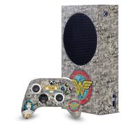 Head Case Designs Licenza Ufficiale Wonder Woman DC Comics Collage Di Vintage Copertina Fumetto Pacchetto Console Da Gioco Wrap E Pelle Per Controller Compatibile con Xbox Series S