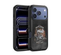 Head Case Designs Licenza Ufficiale World of Outlaws Auto Brickyard Sprint Grafica Occidentale Custodia Antiurto Ultra Blindata compatibile con Apple iPhone 17 Pro