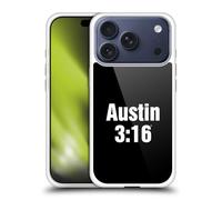 Head Case Designs Licenza Ufficiale WWE 3:16 Stone Cold Steve Austin Custodia in Gel [Protezione di Grado Militare] Compatibile con Apple iPhone 17 PRO