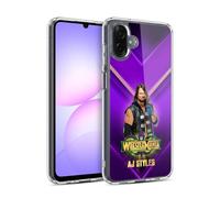 Head Case Designs Licenza Ufficiale WWE AJ Styles Wrestlemania 34 Superstars Custodia in Gel [Protezione di Grado Militare] Compatibile con Samsung Galaxy A07 4G