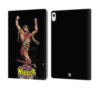 Head Case Designs Licenza Ufficiale WWE Anello Angolare The Ultimate Warrior Custodia Portafoglio in Pelle Compatibile con Apple iPad Air 13 2024/2025