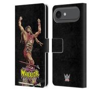 Head Case Designs Licenza Ufficiale WWE Anello Angolare The Ultimate Warrior Custodia Portafoglio in Pelle Compatibile con Apple iPhone 17 Air