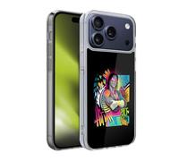 Head Case Designs Licenza Ufficiale WWE Arte al Neon Bret Hart Custodia in Gel [Protezione di Grado Militare] Compatibile con Apple iPhone 17 PRO