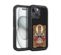 Head Case Designs Licenza Ufficiale WWE Bagliore Rey Mysterio Custodia Antiurto Ultra Blindata compatibile con Apple iPhone 15