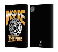 Head Case Designs Licenza Ufficiale WWE Becky Lynch Inspire The Fire Superstars 9 Custodia Portafoglio in Pelle Compatibile con Apple iPad PRO 11 M4 2024