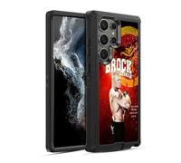 Head Case Designs Licenza Ufficiale WWE Brock Lesnar Superstars Custodia Antiurto Ultra Blindata Compatibile con Samsung Galaxy S22 Ultra 5G