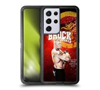 Head Case Designs Licenza Ufficiale WWE Brock Lesnar Superstars Custodia Antiurto Ultra Blindata Compatibile con Samsung Galaxy S21 Ultra 5G