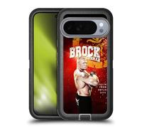 Head Case Designs Licenza Ufficiale WWE Brock Lesnar Superstars Custodia Antiurto Ultra Blindata Compatibile con Google Pixel 10 PRO XL