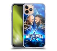 Head Case Designs Licenza Ufficiale WWE Brock Lesnar Vs Roman Reigns Wrestlemania 38 Versus Custodia in Gel [Grado Militare] Compatibile con Apple iPhone 11 PRO E Compatibile con MagSafe