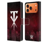 Head Case Designs Licenza Ufficiale WWE Croce The Undertaker Custodia Portafoglio in Pelle Compatibile con Apple iPhone 17 PRO Max