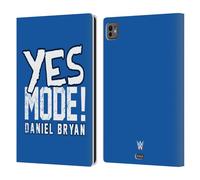 Head Case Designs Licenza Ufficiale WWE Daniel Bryan Yes Mode Superstars 9 Custodia Portafoglio in Pelle Compatibile con Apple iPad PRO 11 M4 2024
