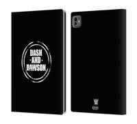 Head Case Designs Licenza Ufficiale WWE Dash E Dawson The Revival Custodia Portafoglio in Pelle Compatibile con Apple iPad PRO 11 M4 2024