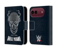 Head Case Designs Licenza Ufficiale WWE Diavolo, Sì Stone Cold Steve Austin Custodia Portafoglio in Pelle Compatibile con Apple iPhone Duo