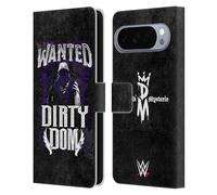 Head Case Designs Licenza Ufficiale WWE Dirty Dom Dominik Mysterio Custodia Portafoglio in Pelle Compatibile con Google Pixel 10 Pro XL