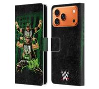 Head Case Designs Licenza Ufficiale WWE DX Triple H & Shawn D-Generation X Custodia Portafoglio in Pelle Compatibile con Apple iPhone 17 PRO Max