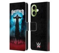Head Case Designs Licenza Ufficiale WWE Eterna The Undertaker Custodia Portafoglio in Pelle Compatibile con Apple iPhone 17