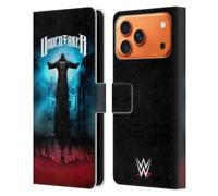 Head Case Designs Licenza Ufficiale WWE Eterna The Undertaker Custodia Portafoglio in Pelle Compatibile con Apple iPhone 17 PRO Max