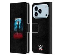 Head Case Designs Licenza Ufficiale WWE Eterno Undertaker Custodia Portafoglio in Pelle Compatibile con Apple iPhone 17 Pro