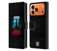 Head Case Designs Licenza Ufficiale WWE Eterno Undertaker Custodia Portafoglio in Pelle Compatibile con Apple iPhone 17 PRO Max