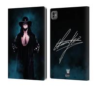 Head Case Designs Licenza Ufficiale WWE Firma Deadman Undertaker Custodia Portafoglio in Pelle Compatibile con Apple iPad PRO 11 M4 2024